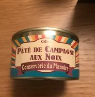 Mängden socker i Pâte de campagne aux noix