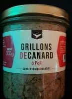 Mängden socker i Grillons de canard