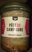 Mängden socker i Pâté de campagne
