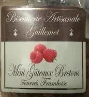 Mängden socker i Minis gateaux Breton fourres framboise GUILLEMOT, 6 pieces