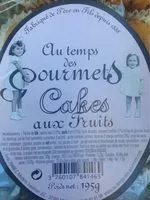 Mängden socker i Cake aux Fruits