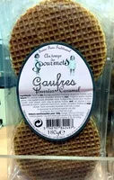 Mängden socker i gaufres fourrées caramel