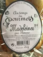 Mängden socker i Madeleines Pur Beurre