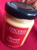 Mängden socker i Moutarde Piment d'Espelette