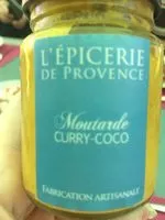 Mängden socker i Moutarde curry-coco