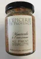 Mängden socker i Moutarde a l'ancienne au piment d'Espelette