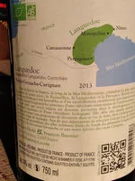 Mängden socker i Vin rouge Languedoc