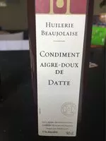 Mängden socker i Condiment Aigre-doux de datte