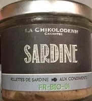 Mängden socker i Rillettes de sardine