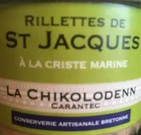 Mängden socker i Rilkettes de Saint Jacques à la criste Marine