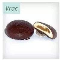 Mängden socker i BISCUIT ENROBE NOIR fourré ORANGE