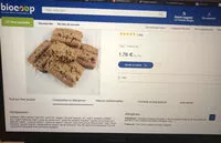 Mängden socker i Biscuit petit déjeuner 6 céréales en vrac de la marque Belledonne