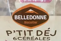 Mängden socker i P’tit dej 6 cereales