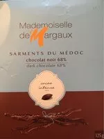 Mängden socker i Brins De Chocolat Noir