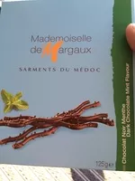 Mängden socker i Sarments du Médoc - Chocolat Noir Menthe