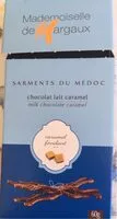 Mängden socker i Brins De Chocolat Au Lait Aromatisés Au Caramel