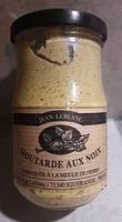 Mängden socker i Moutarde aux noix
