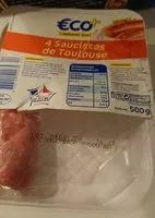 Mängden socker i 4soucisses de Toulouse