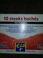 Mängden socker i Steaks hachés