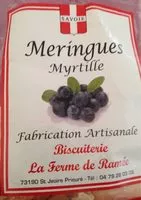 Mängden socker i Meringues myrtille