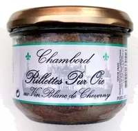 Mängden socker i Rillettes Pur Oie au vin blanc de Cheverny