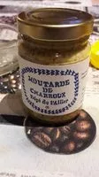 Mängden socker i Moutarde de charroux