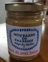 Mängden socker i Moutarde de Charroux