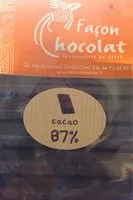 Mängden socker i Cacao 87 %