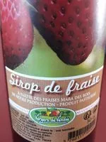 Mängden socker i Sirop de fraise