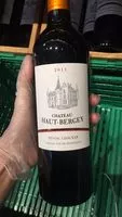 Mängden socker i Chateau Haut-Bergey Pessac-Léognan 2011