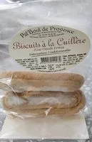 Mängden socker i Biscuits à la cuillère