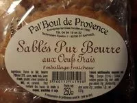 Mängden socker i Sablés pur beurre aux œufs frais