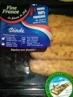 Mängden socker i Cordon bleu cuit 125 g halal