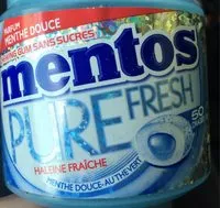 Mängden socker i Mentos pure fresh