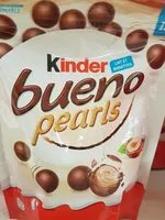 Mängden socker i Kinder bueno pearls
