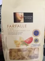 Mängden socker i Farfalle