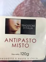 Mängden socker i Antipasto misto