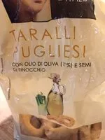 Mängden socker i Taralli pugliesi