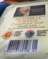 Mängden socker i Mozarella di bufala