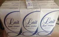 Mängden socker i Lait Demi-écrémé