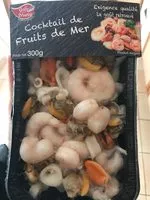 Mängden socker i Cocktail fruits de mer