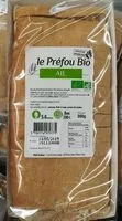 Mängden socker i Préfou bio ail