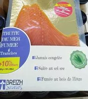 Mängden socker i Truite de mer fumée