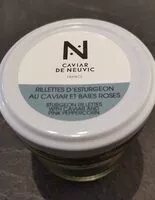 Mängden socker i Rillettes d'esturgeon au caviar et baies roses