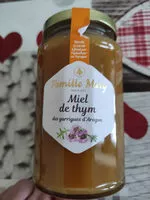 Mängden socker i Miel de thym