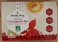 Mängden socker i Ampoules circulation bio