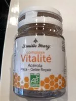 Mängden socker i Complexe Vitalité