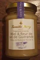 Mängden socker i Miel & fleur de sel de Guérande