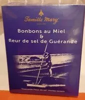 Mängden socker i Bonbons au miel et fleur de sel de Guérande