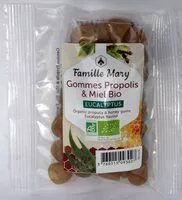 Mängden socker i Gommes miel & propolis goût eucalyptus